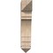 Ekena Millwork Merced Arts & Crafts Smooth Bracket, Douglas Fir, 5 1/2"W x 20"D x 28"H BKT06X20X28MRC03SDF - alternate 2